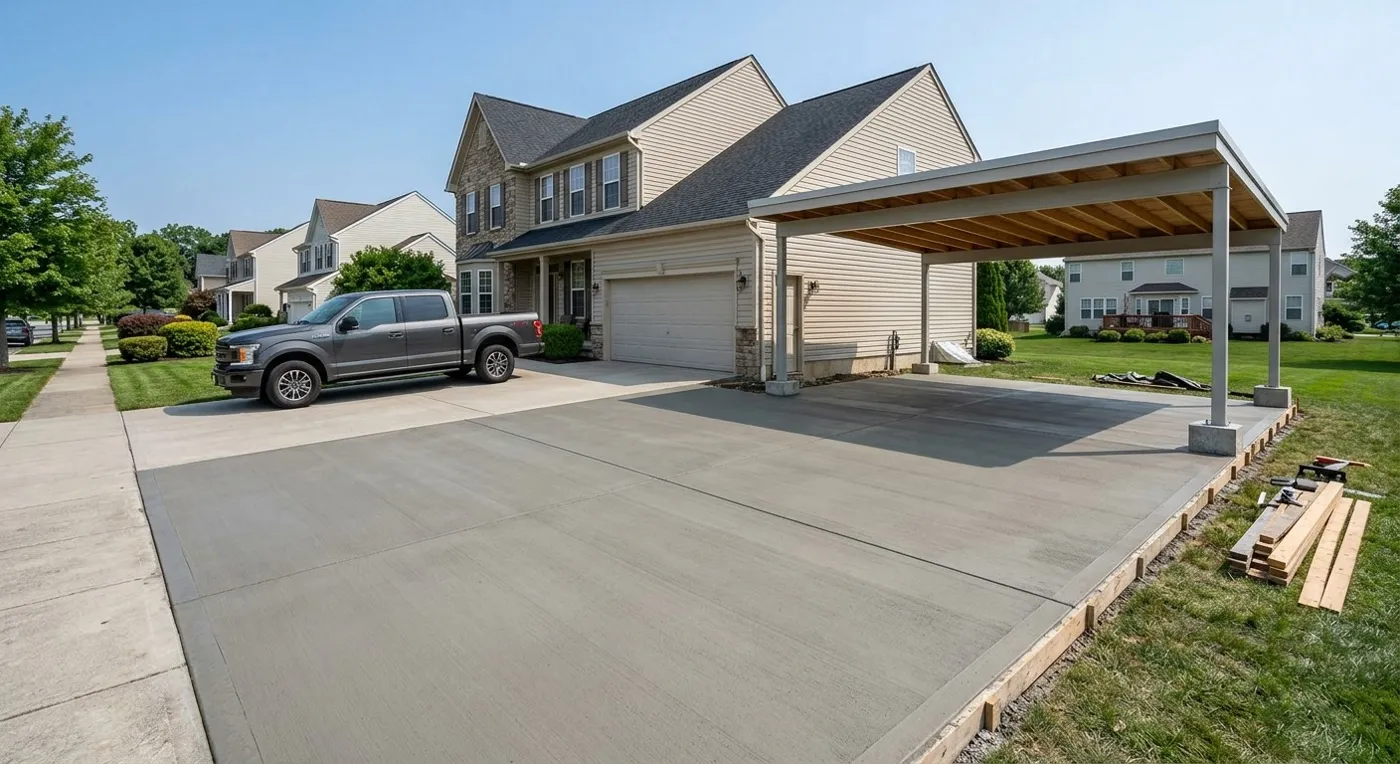 House and Carport Slabs in Santa Clarita, CA
